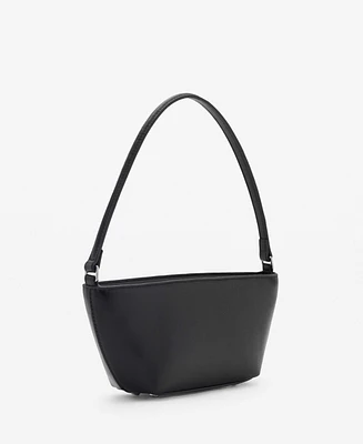 Mango Women's Oval Shoulder Bag