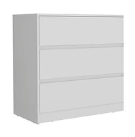Three Drawer Dresser for Bedroom Organization and Decor