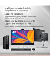 Dell OptiPlex 7000 Series Business Mff Desktop Intel Core i7 14700 16GB Ram Intel Uhd Graphics 256GB Ssd Storage Windows 11 Pro - Black