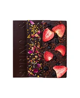 Spring & Mulberry Garden Party Collection Date-Sweetened Dark Chocolate Bar Gift Set, 3-Pack