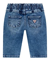 Guess Baby Girls Applique Patches Stretch Denim Jeans