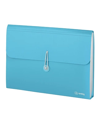 Accordion File Organizer 13 Pocket Expanding Folder with Labels, Letter A4 Paper for Receipts, Bills and Doc
