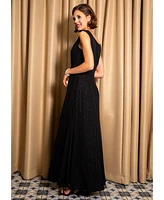 Alie Street London Women's Cruise Cowl Neck Maxi Dress