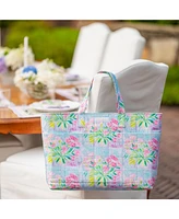 Evelyn & Kate Floral Quilted Tote