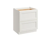 Casainc W30" X H34.5" D24" Kitchen Cabinet Floor Base With 2 Drawers