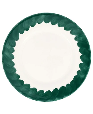 Vietri Lisbon Brushstroke Dinner Plate