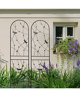 4 Pack Metal Garden Trellis, 86.7