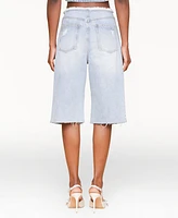 Avec Les Filles Women's Raw Waist Shorts
