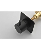 3/4" Cast Metal Volume Control Valve -2Piece Extra High Flow Master Shower Volume Control Adjustable brass handle valve body