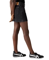 Levi's Women's Cotton Moto Icon Mini Skirt