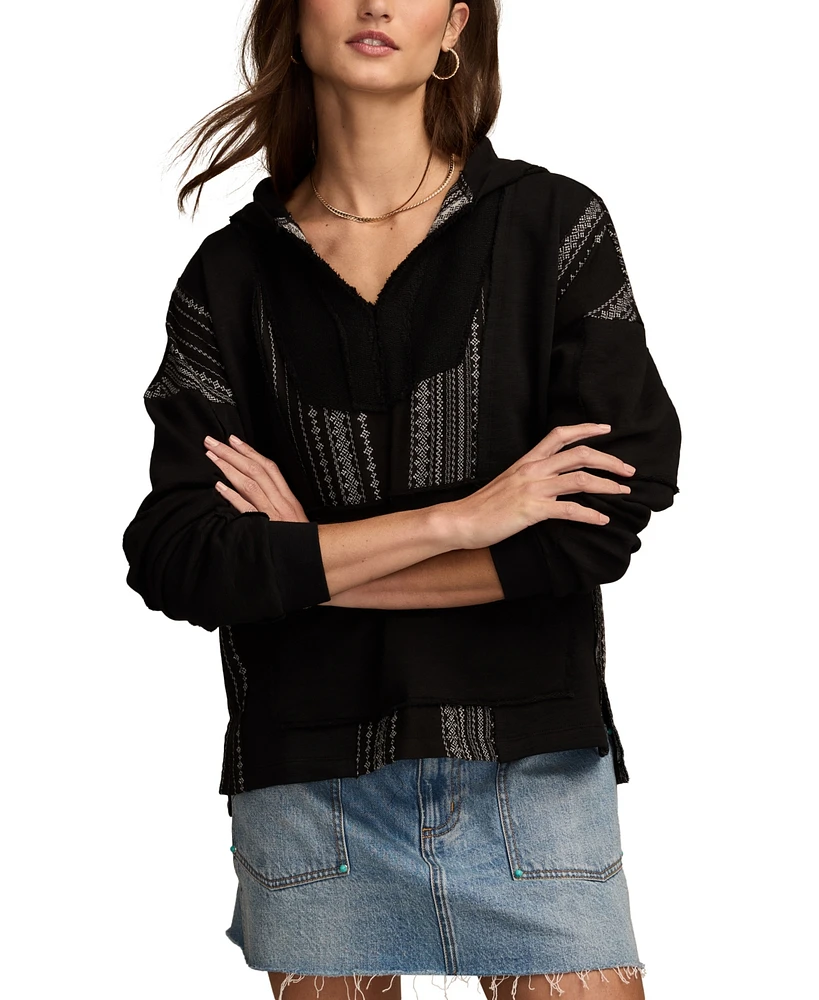 Lucky Brand Novelty Baja Hoodie