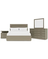 Cascade 3-Pc. Bedroom Set (Queen Bed, Dresser & Nightstand)
