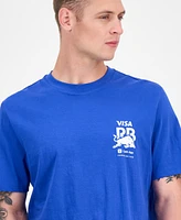Hugo by Boss Men's Core Fanwear Relaxed Fit Short Sleeve Crewneck Graphic T-Shirt
