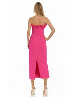 One33 Social Women's The Mia Strapless Ruffled Gown