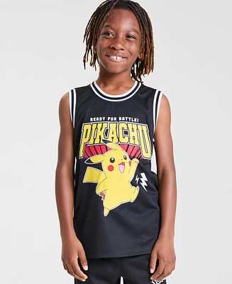 Pokemon Little & Big Boys Electric Jersey Shirt