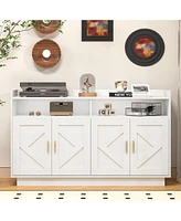 Dresser cabinet, barcabinet, Buffet Sideboard Storage Cabinet, Buffet Server Console Tablestorge cabinetsolid, for Dining Room, Living Room, KitchenHa
