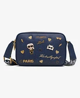 Karl Lagerfeld Paris Maybelle Crossbody with Pins