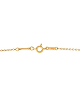 Pre-Owned Tiffany & Co. 22mm Elsa Peretti Open Heart Pendant Necklace 18K Gold