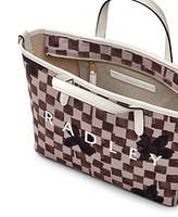Radley London Southwell Gardens Check Medium Open Top Tote Bag