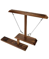 Pacific Shore Games 2 Player Wooden Ring Toss Game