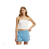 Cotton On Women's Dolphin Hem Licensed Micro Mini Short