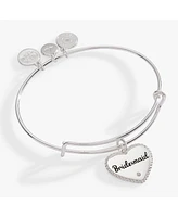 Bridesmaid Heart Bangle Bracelet