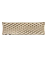 J Queen New York Gold Coast Bolster Decorative Pillow, 15" x 52"