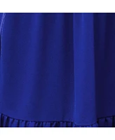 Cupshe Women's Romantic Stroll Blue Maxi Beach Dress