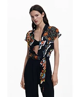 Desigual Women's Jumpsuit designed by Mr. Christian Lacroix