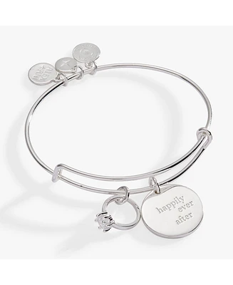 Happily Ever After Duo Charm Bangle Bracelet