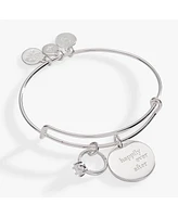 Happily Ever After Duo Charm Bangle Bracelet