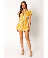 Petal and Pup Women's Georgina Tie Waist Romper