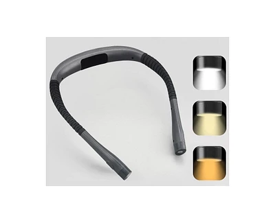 Travel Neck Reading Light- BlackSilver