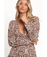Petal and Pup Women's Sheridan Long Sleeve Mini Dress