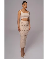 Jluxlabel Women's Darlah Knit Crop Top
