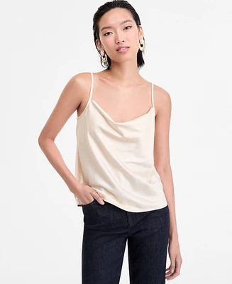 I.n.c. International Concepts Women's Cowlneck Camisole, Exclusively at Macy's