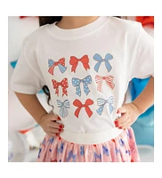 Sweet Wink Baby Girls Patriotic Cutie Short Sleeve T-Shirt
