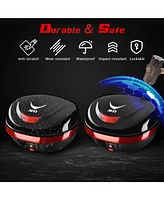 Ahr 35L Motorcycle Tour Tail Box Scooter Trunk Storage Lock Carrier Case for Helmet