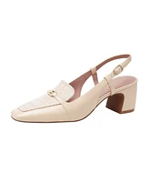 Cirilla | Cuban Heel Posted Slingback Pump