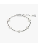 Love And Luck Inline Tennis Bracelet