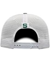 Top of the World Men's Gray Michigan State Spartans Trucker Adjustable Hat