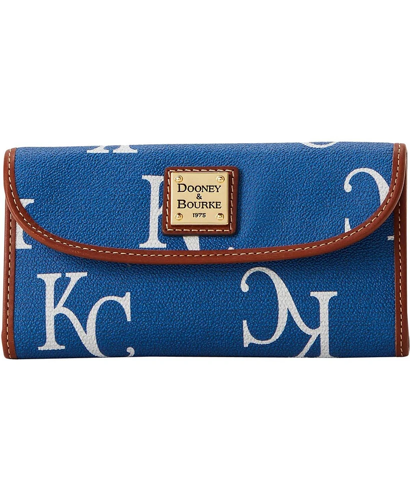 Dooney & Bourke Kansas City Royals Sporty Monogram Continental Clutch
