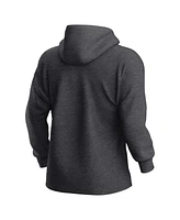 Fanatics Men's Heather Charcoal New York Yankees Fleece Pullover Hoodie