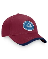 Fanatics Men's Burgundy Colorado Avalanche Fundamental Adjustable Hat