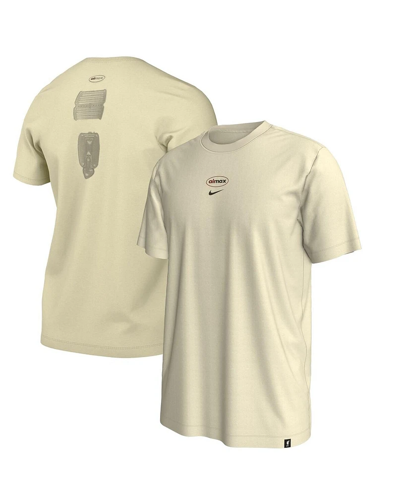 Nike Men's Cream Liverpool Air Max T-Shirt