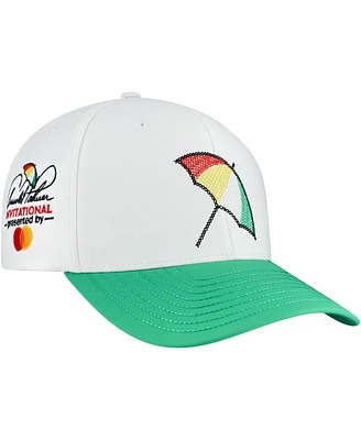 Puma Men's White Arnold Palmer Invitational Crafted Adjustable Hat
