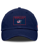 Fanatics Men's Navy Columbus Blue Jackets Authentic Pro Prime Adjustable Hat