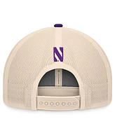 Top of the World Men's Purple/Natural Northwestern Wildcats Bennett Trucker Adjustable Hat