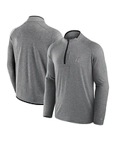 Fanatics Men's Black Alabama Crimson Tide Mock Neck Half-Zip Pullover Jacket