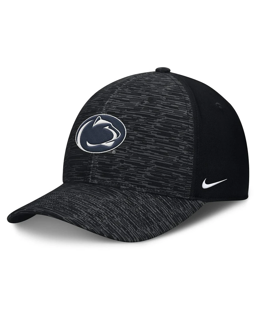 Nike Men's Black Penn State Nittany Lions Velocity Flex Hat